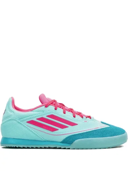 Pruhované tenisky Adidas Campus na platformě modré