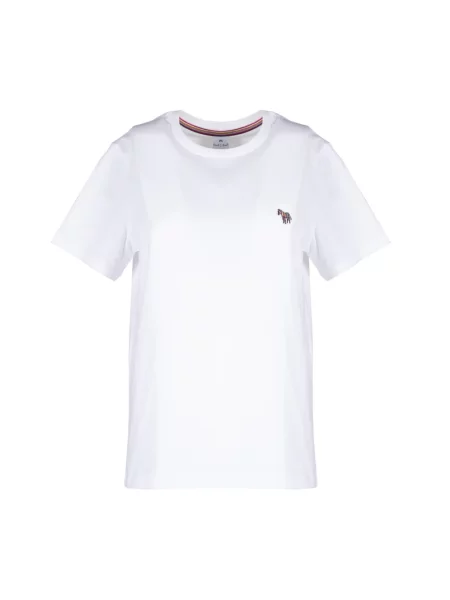 Koszulka Ps By Paul Smith w zebrę biała