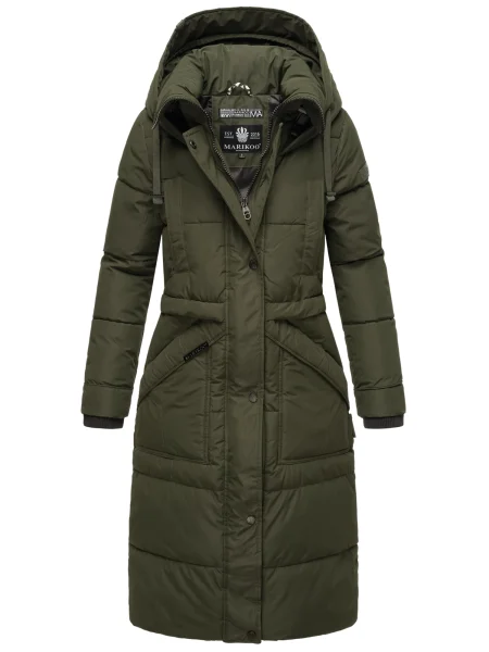 MARIKOO Zimski plašč Ayumii oliva