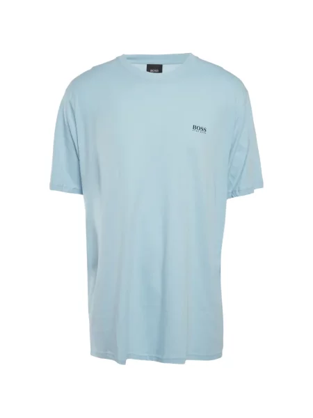 Tricou Boss cu imagine albastru