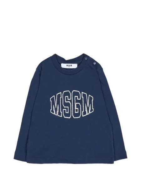 Koszulka dziecięca Msgm niebieska