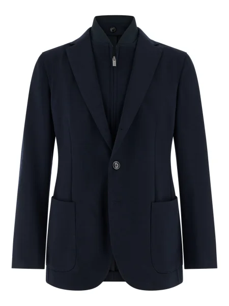 Boggi Milano Sacou B Tech bleumarin