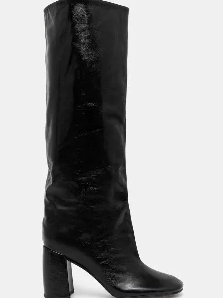 Answear.LAB ghete de piele cu drept izolare usoara negru