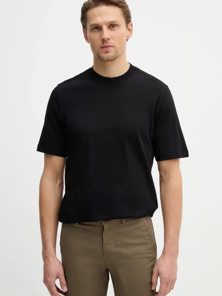 Kratka majica Sisley črna