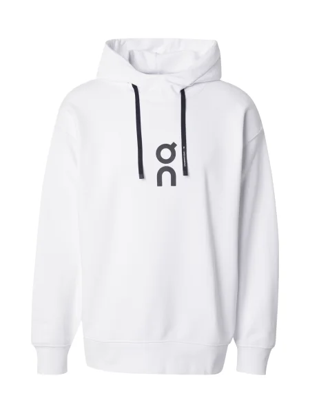 Majica s kapuljačom On bijela
