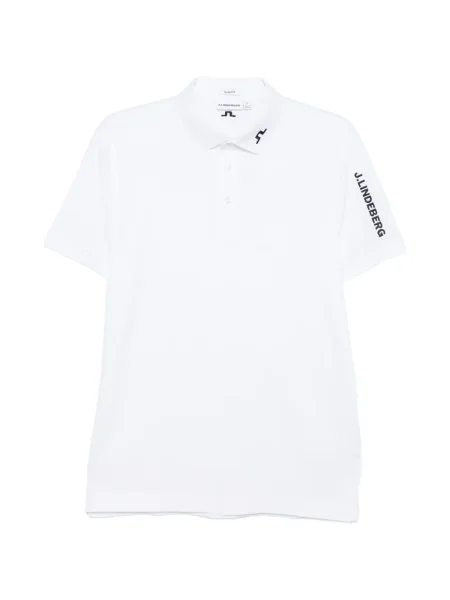 Polo J.lindeberg cu autograf alb