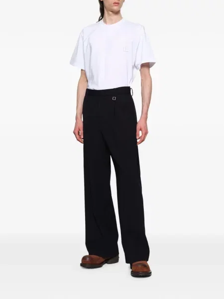 Pantaloni Wooyoungmi albastru