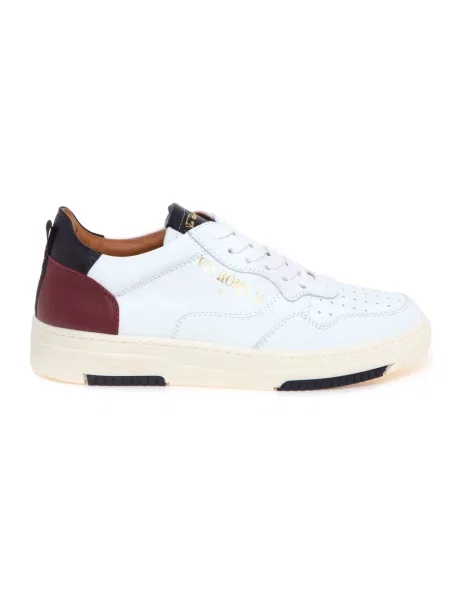 Sneakersy Via Roma 15 skórzane białe