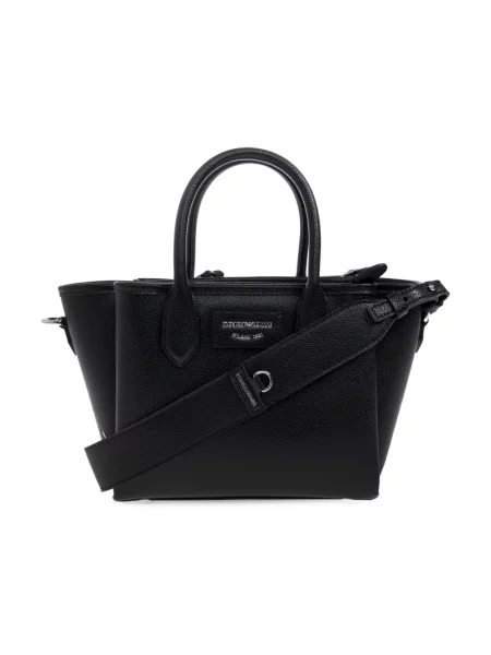 Torebka Emporio Armani skórzana czarna