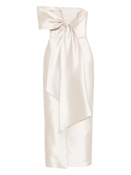 Rochie Amsale din satin de costum