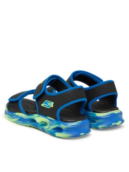 Szandál Skechers S-Lights: Sola Glow Sandal Fusion Brights fekete