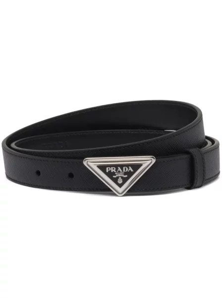 Curea Prada din piele negru
