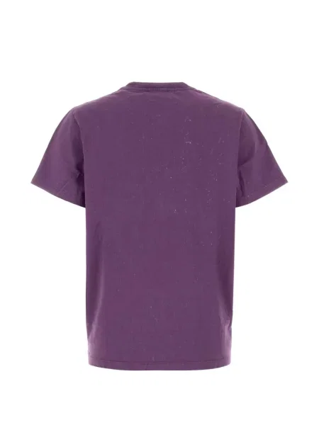 Tricou Ganni cu imagine violet