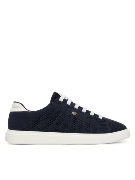 Tommy Hilfiger Sneakersy Th Icon Light Knit Sneaker czarny