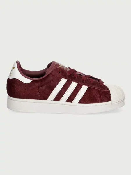 Adidas Originals Superstar II superge usnjene rdeča