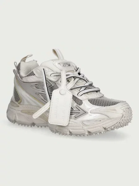 Off-White OW Be Right Back Worn Out кросівки білі