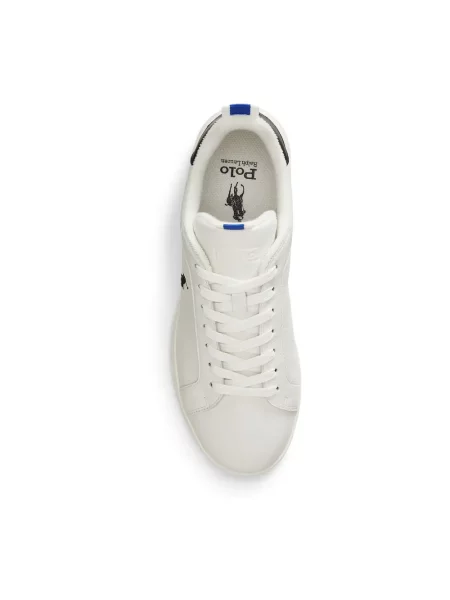 Sneakersy Polo Ralph Lauren skórzane białe