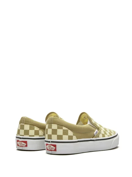 Slip on klasické tenisky Vans zelené