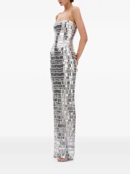 Sukienka maxi Rachel Gilbert z koralikami bez ramiączek