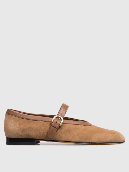 Замшеві балетки Doucal's коричневі