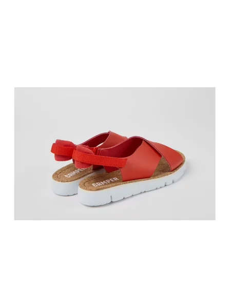 Camper Oruga Sandal Red Kobiety Sandały Camper Czerwony Size: 6 białe