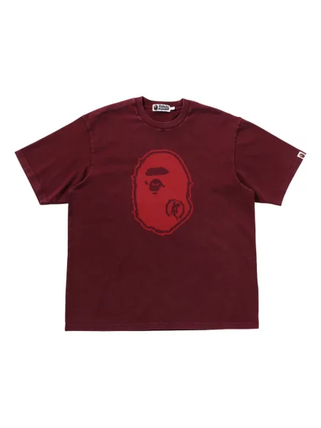 Tricou A Bathing Ape® cu imagine roșu