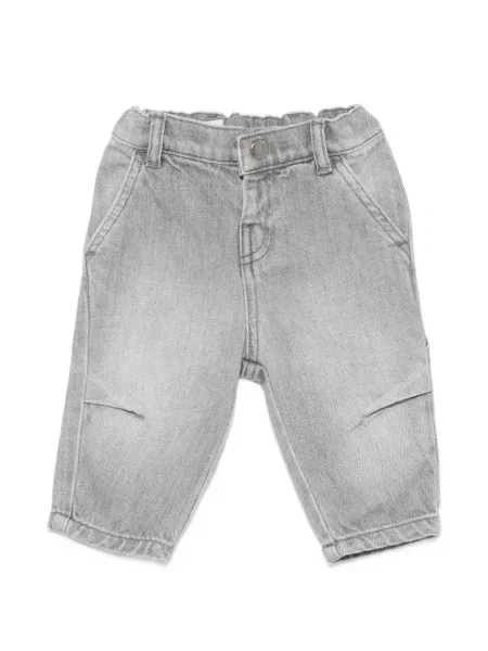 Jeansy dziecięce Emporio Armani szare