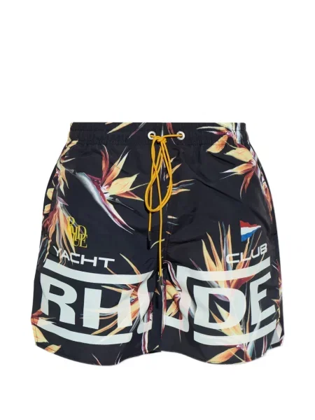Șnur de strângere slip de baie Rhude negru