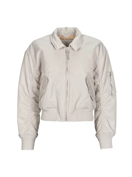 Oříznuté bomber bunda Levi's ® béžová