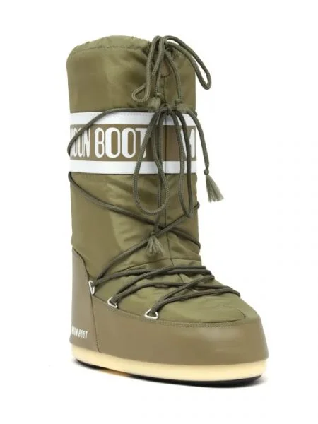 Moon Boot căptușite bocanci verde