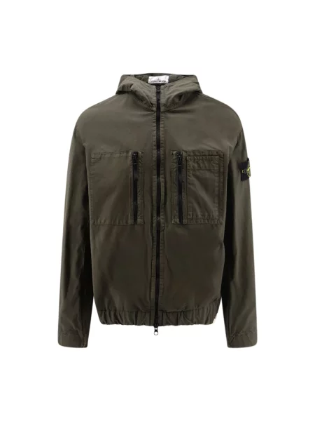 Kurtka Stone Island z kamieniami zielona