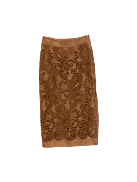 Spódnica midi Ermanno Scervino brązowa