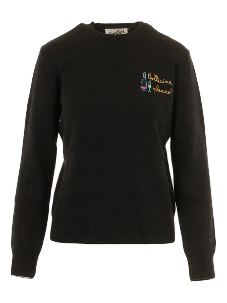 Pulover Mc2 Saint Barth negru