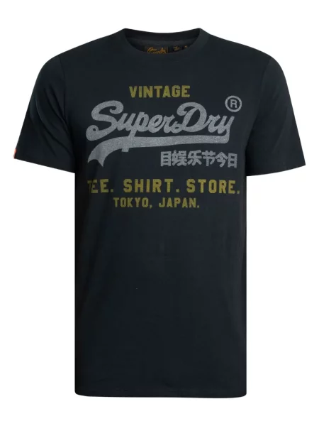 Tricou Superdry cu imagine albastru