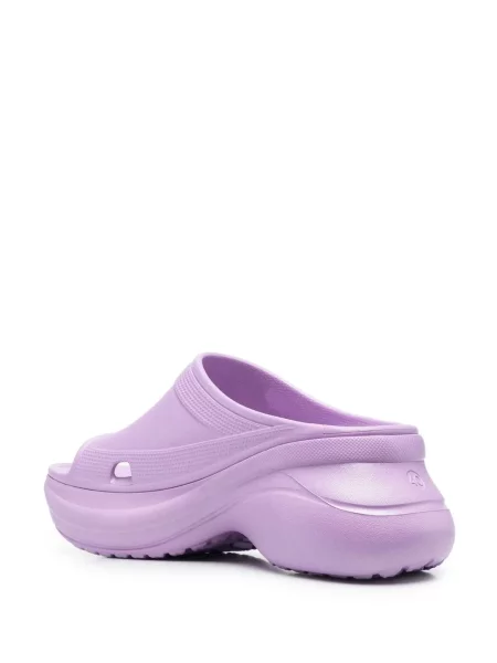 Sandale Balenciaga cu platformă violet