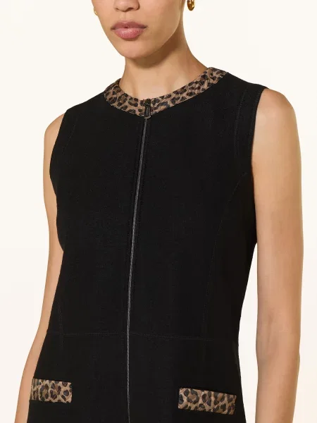 Marc Cain Sukienka schwarz czarna