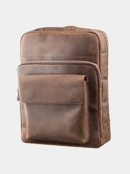 Shvigel Рюкзак Унісекс Шкіра коричневий