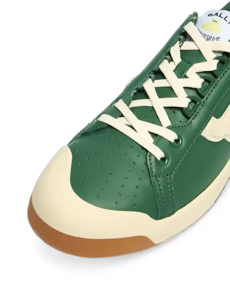 Pantofi tenis Bally tenis cu autograf verde