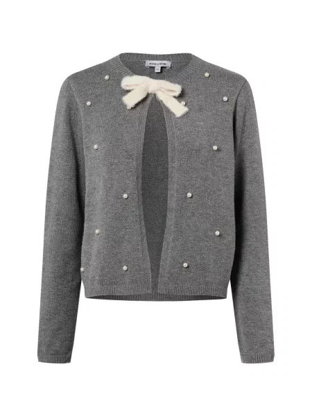 More & More Kardigan Kobiety marmurkowy 36 szary