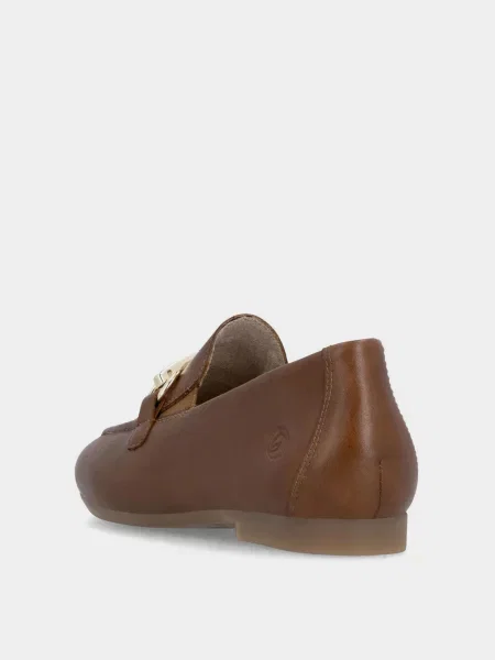 Шкіряні Лофери Remonte коричневий