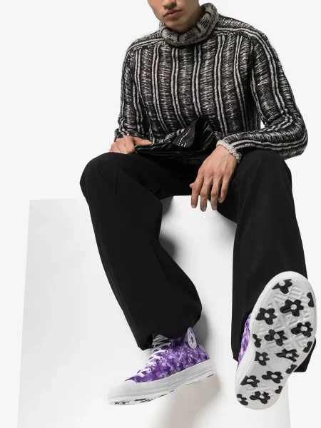 Klasické tenisky Converse Chuck Taylor All Star fialové
