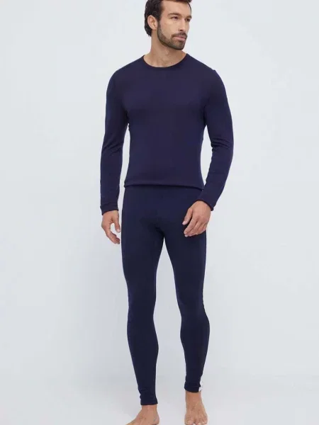 Термобелье Icebreaker из шерсти мериноса синее