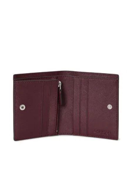 Denarnica LAUREN RALPH LAUREN Bordo rdeča