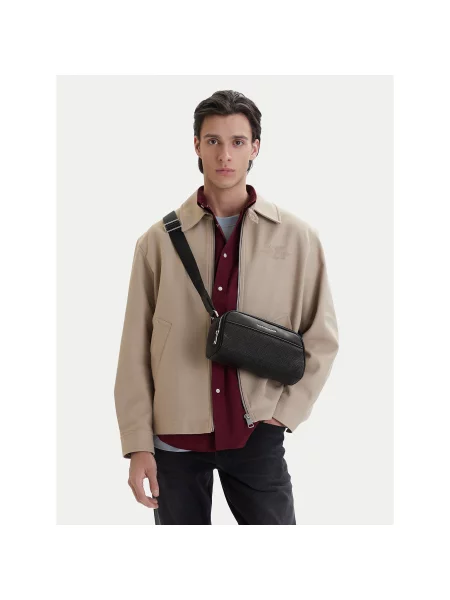 Tommy Hilfiger Ľadvinka Th Flag Monogram Camera Bag čierna