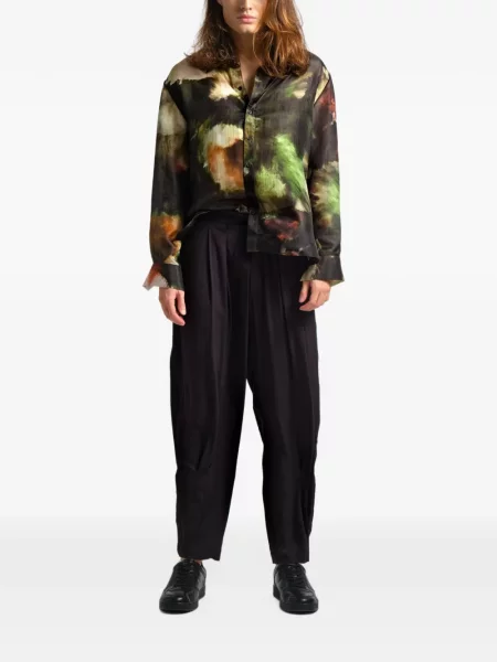 Pantaloni Tessitura negru