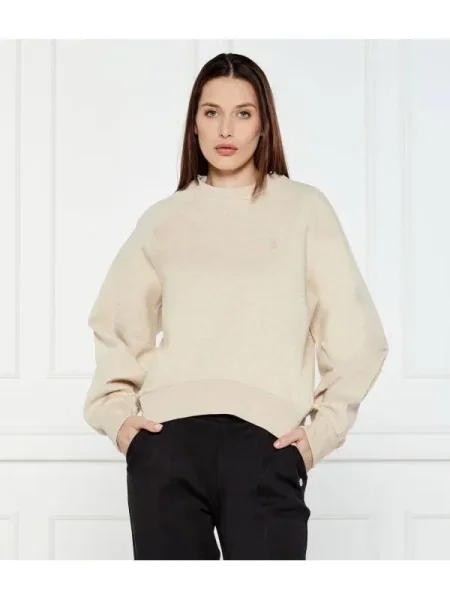 BOSS BLACK Pulóver Evreni | Relaxed fit fekete