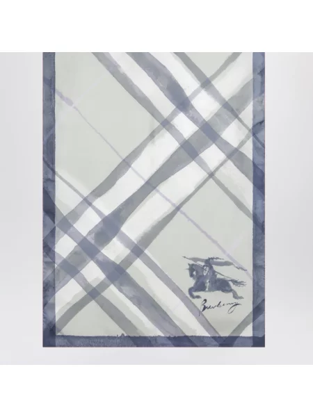 Szal Burberry zielona