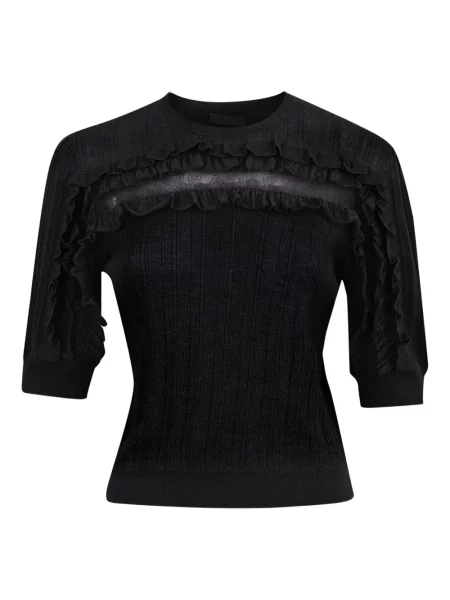 Bluza Ulla Johnson s čipkom crna