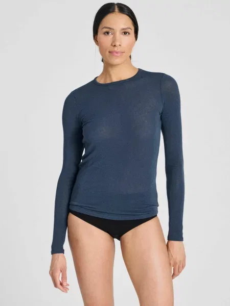 Gai+Lisva Tričko Thyra džínovina modrá