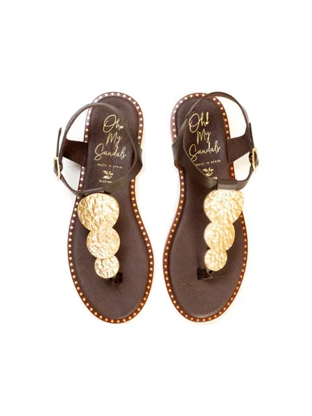 Japanke Oh My Sandals smeđa